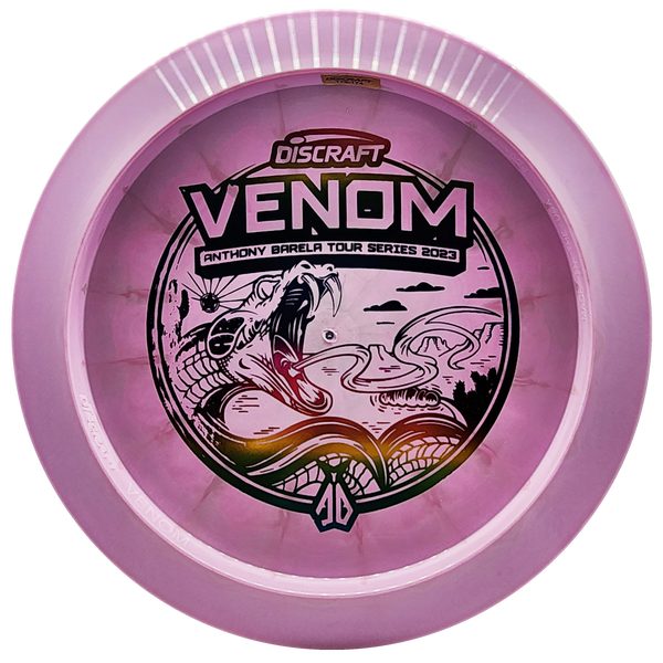 Discraft: Anthony Barela 2023 Tour Series - Venom - Light Purple/Rainbow