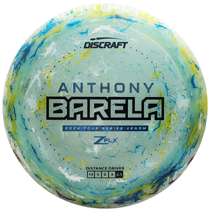 Discraft: 2024 Anthony Barela Tour Series Venom - Black/Blue