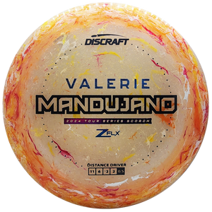 Discraft: 2024 Valerie Mandujano Tour Series Scorch - Black/Blue/Pink