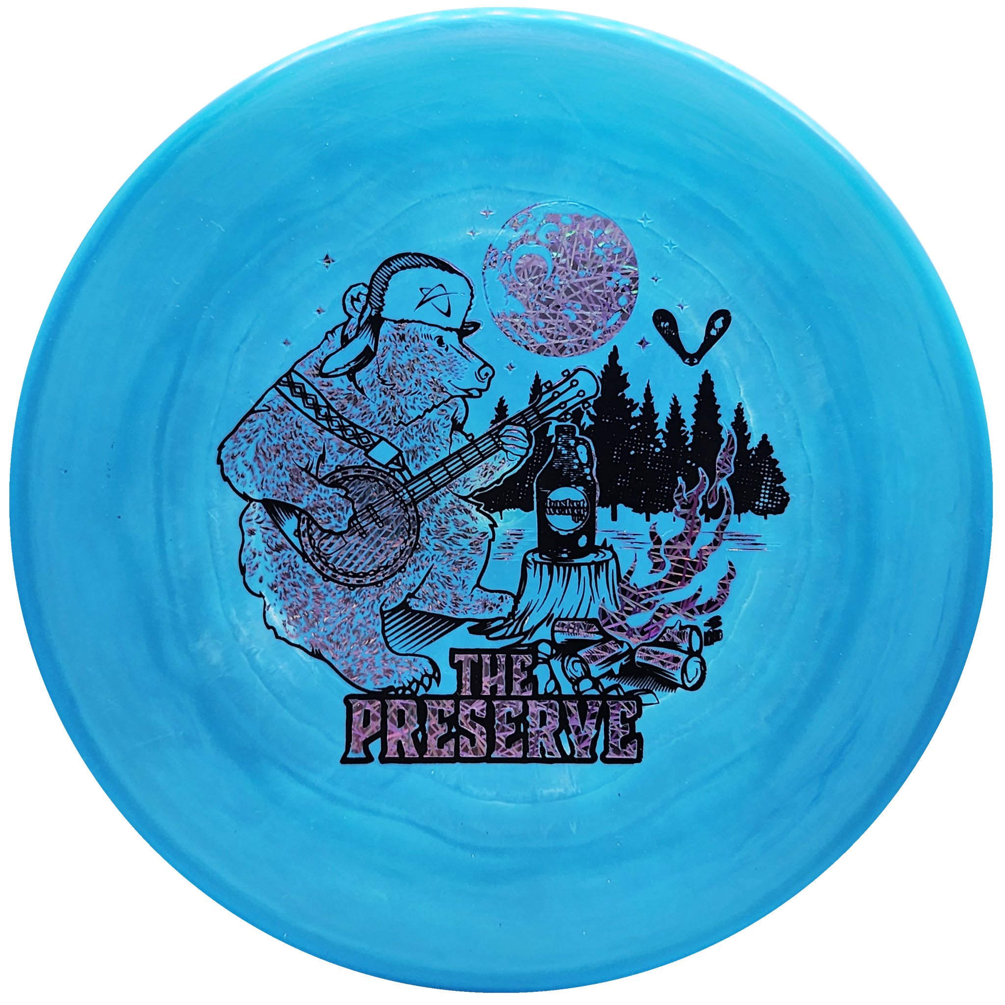 Prodigy: A5 300 Spectrum Plastic - "The Preserve Fireside" Stamp - Blue/Black/Light Purple