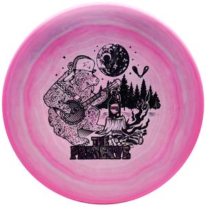 Prodigy: A5 300 Spectrum Plastic - "The Preserve Fireside" Stamp - Hot Pink/Black/Purple/Silver