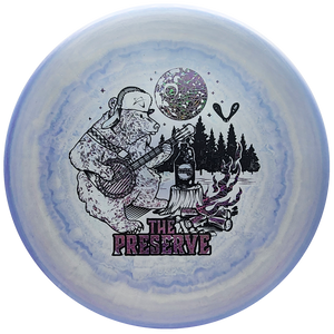 Prodigy: A5 300 Spectrum Plastic - "The Preserve Fireside" Stamp - Lavender/Light Blue/Black/Light Purple