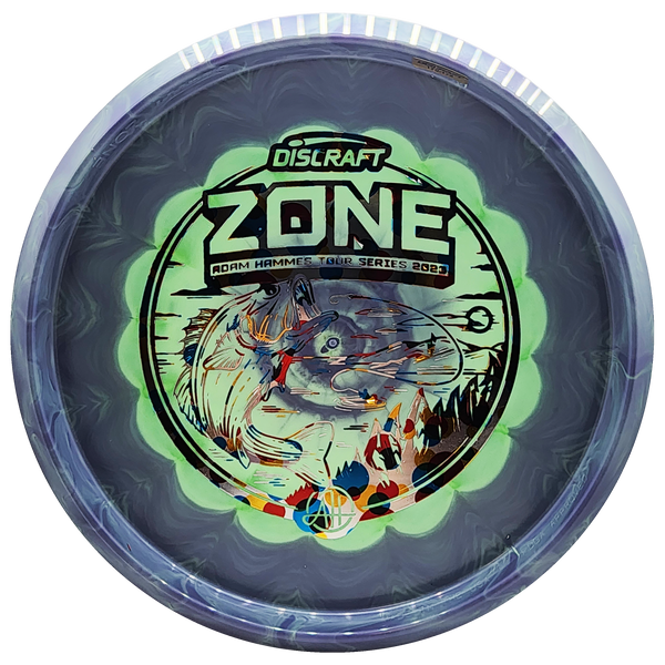 Discraft: Adam Hammes 2023 Tour Series - Zone - Dark Blue/Light Green/Dots