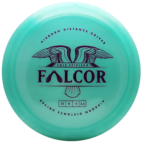 Prodigy: Airborn Falcor Distance Driver - 500 Plastic - Teal/Pink