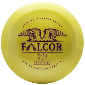 Prodigy: Airborn Falcor Distance Driver - 500 Plastic - Yellow/Pink