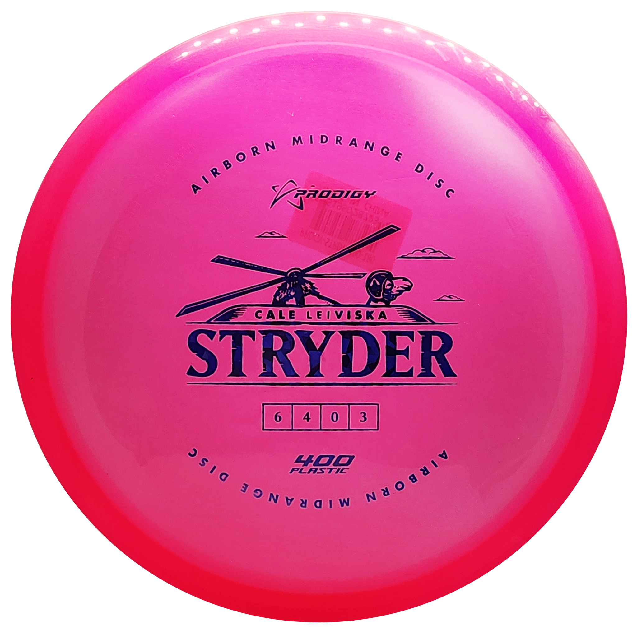 Prodigy: Airborn Stryder Midrange Disc - 400 Plastic - Pink/Blue