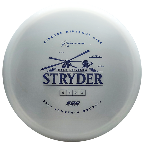 Prodigy: Airborn Stryder Midrange Disc - 500 Plastic - White/Blue