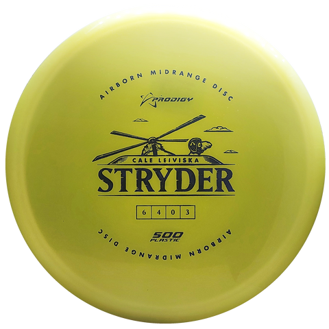 Prodigy: Airborn Stryder Midrange Disc - 500 Plastic - Yellow/Blue