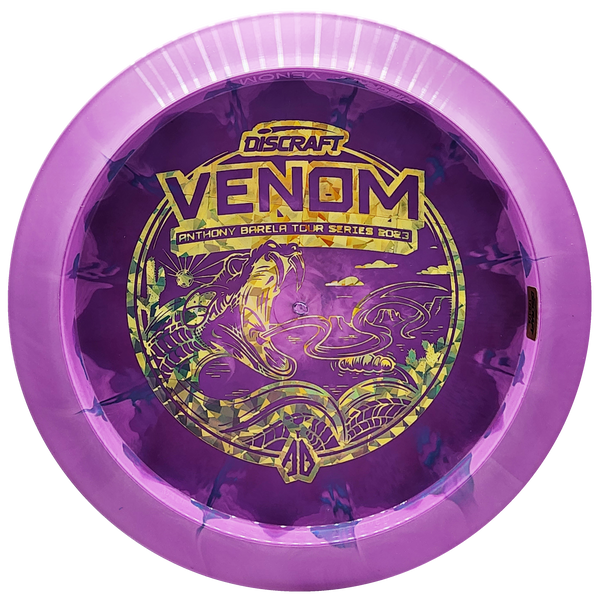 Discraft: Anthony Barela 2023 Tour Series - Venom - Purple/Gold