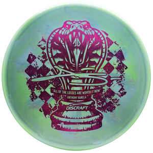 Discraft: Anthony Barela Ti Colorshift Zone - Green/Grey/Pink