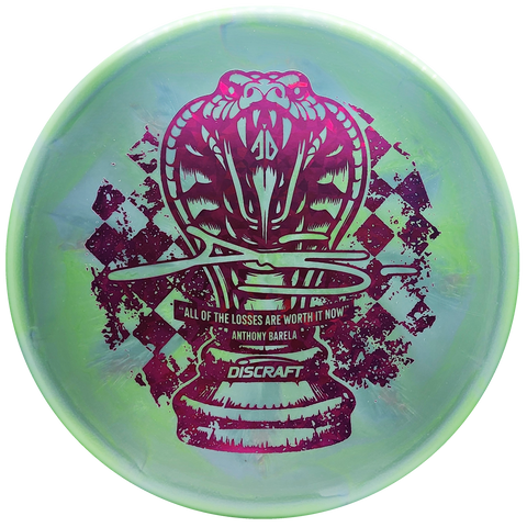 Discraft: Anthony Barela Ti Colorshift Zone - Green/Grey/Pink