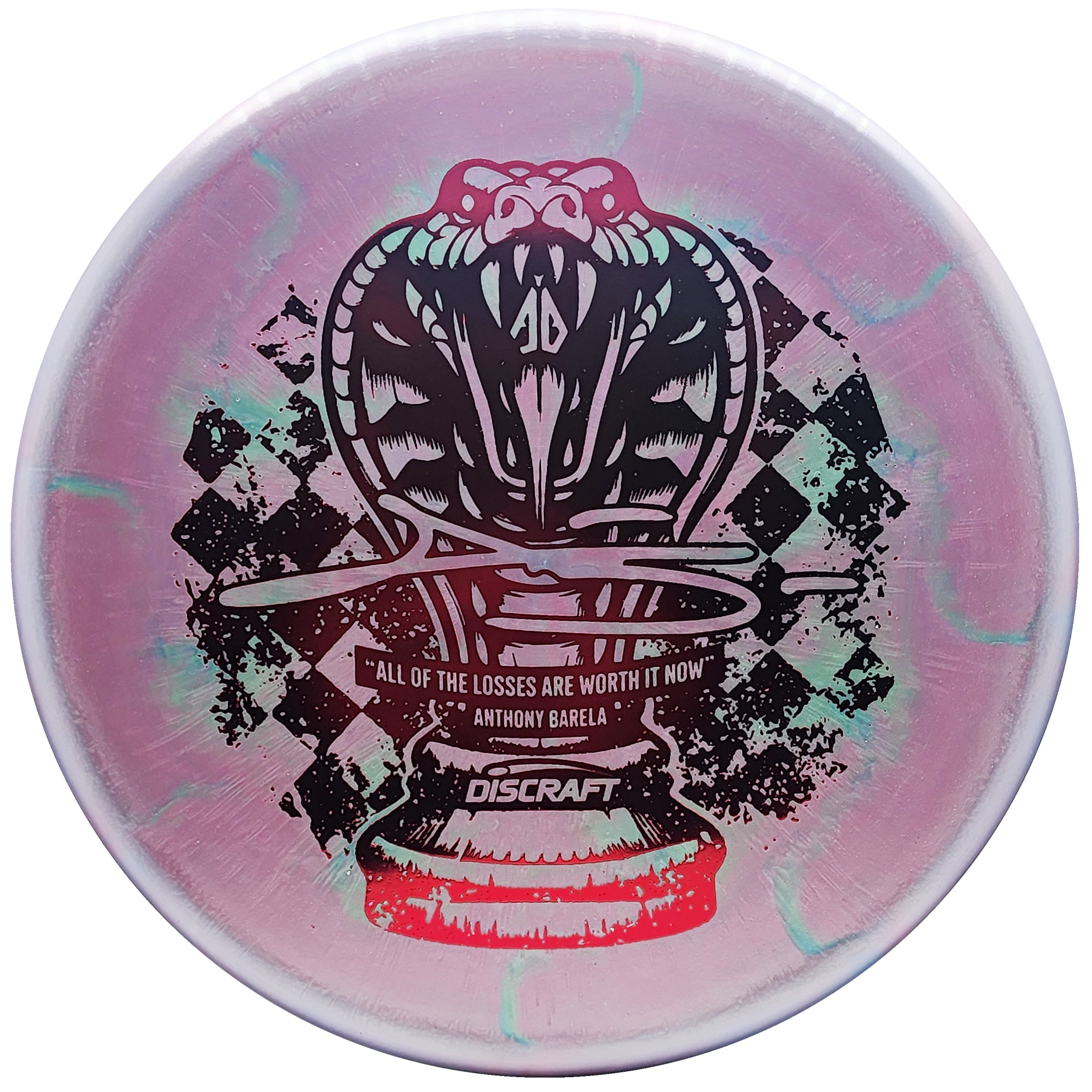 Discraft: Anthony Barela Ti Colorshift Zone - Pink/Green/Red