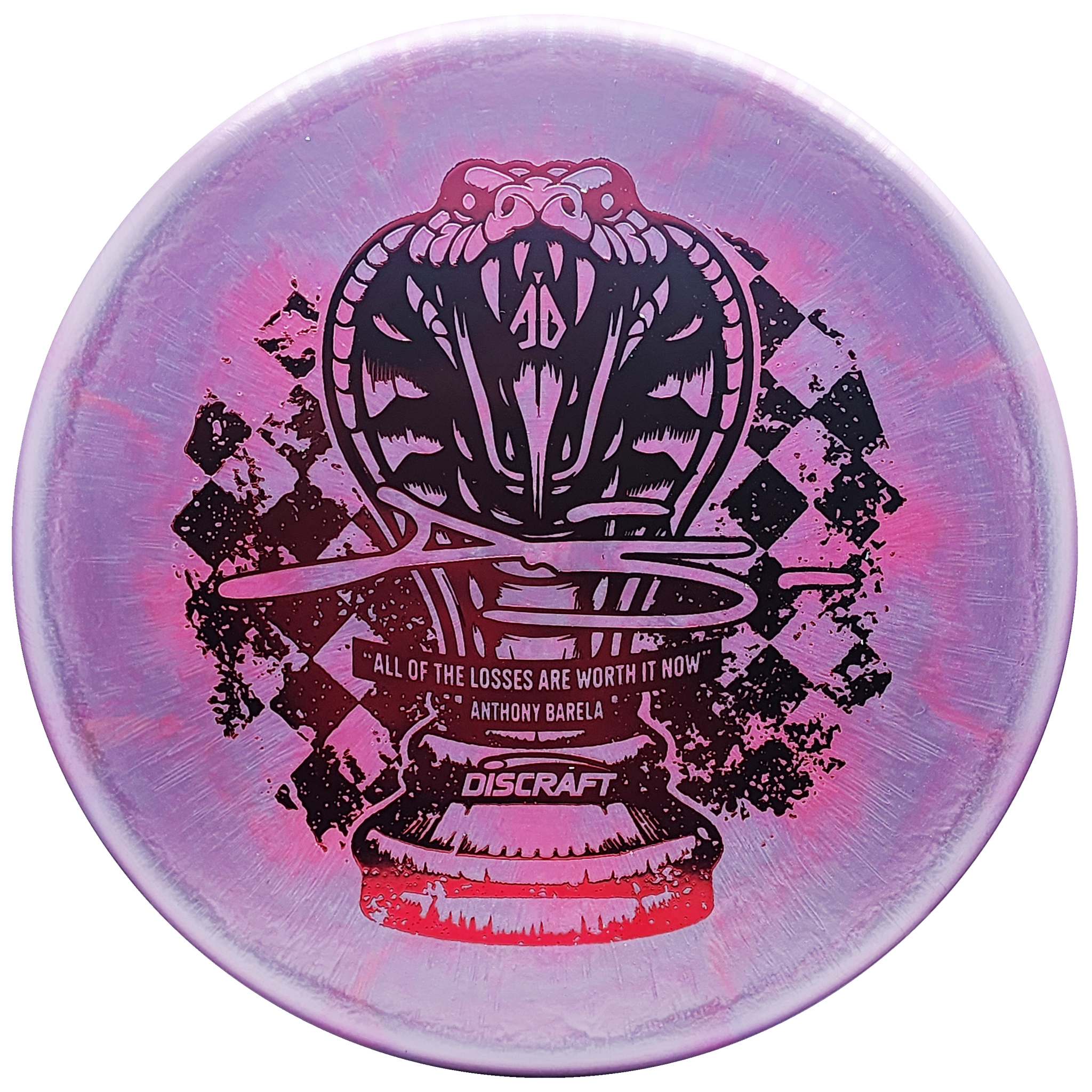 Discraft: Anthony Barela Ti Colorshift Zone - Pink/Purple/Red