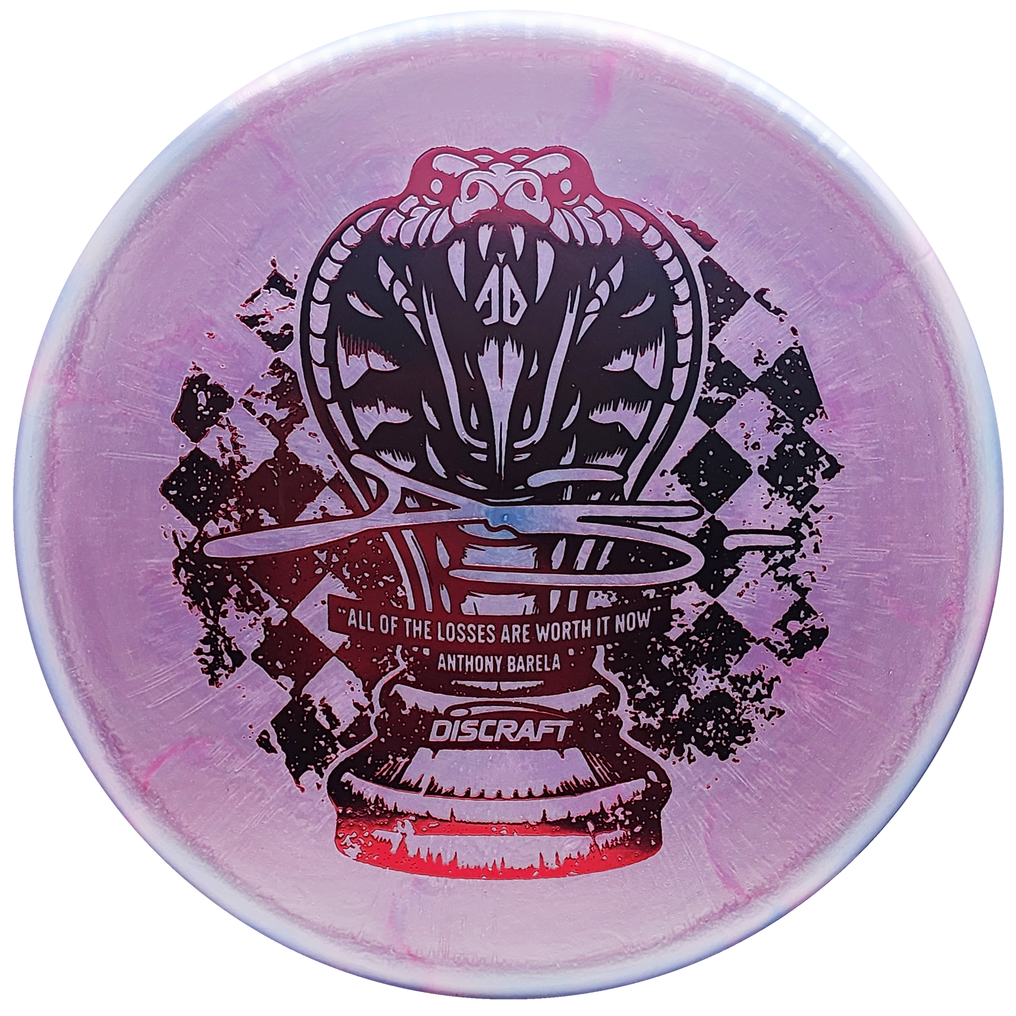 Discraft: Anthony Barela Ti Colorshift Zone - Pink/Red