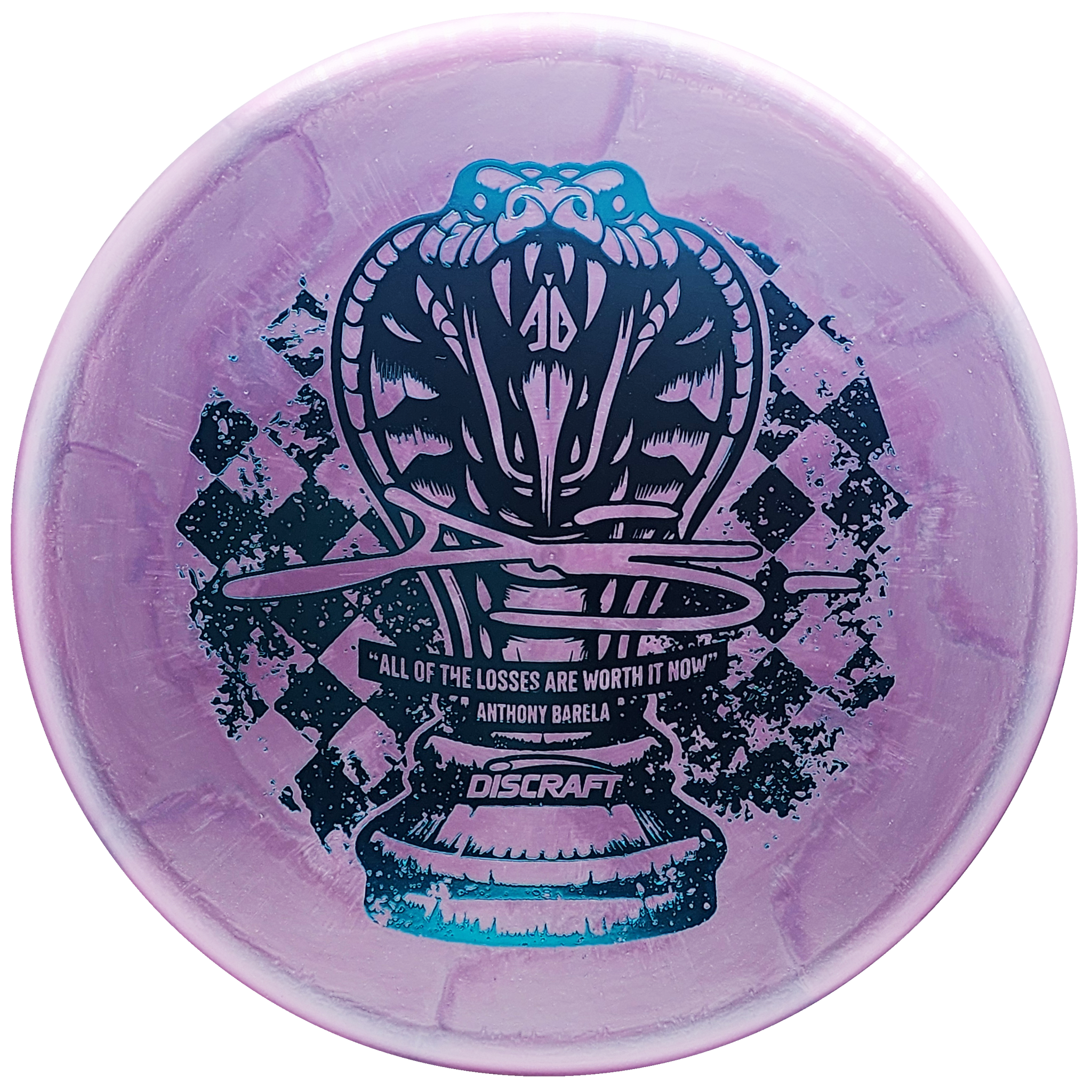 Discraft: Anthony Barela Ti Colorshift Zone - Pink/Teal