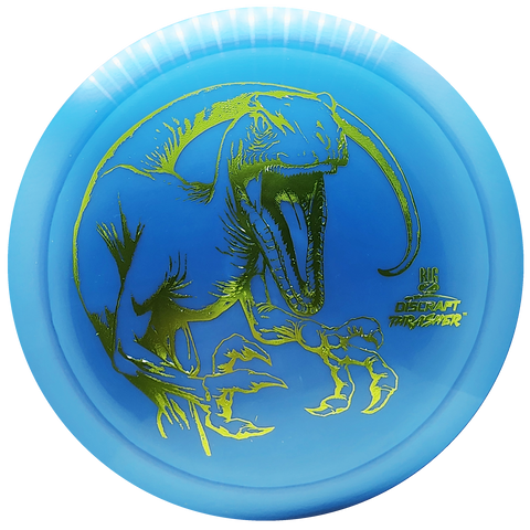 Discraft: Big Z Thrasher - Light Blue/Lime Green