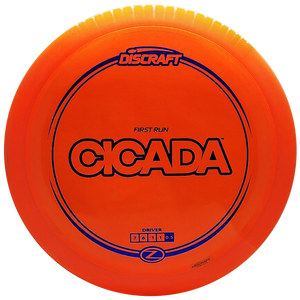 Discraft: First Run Z Cicada - Orange/Dark Blue