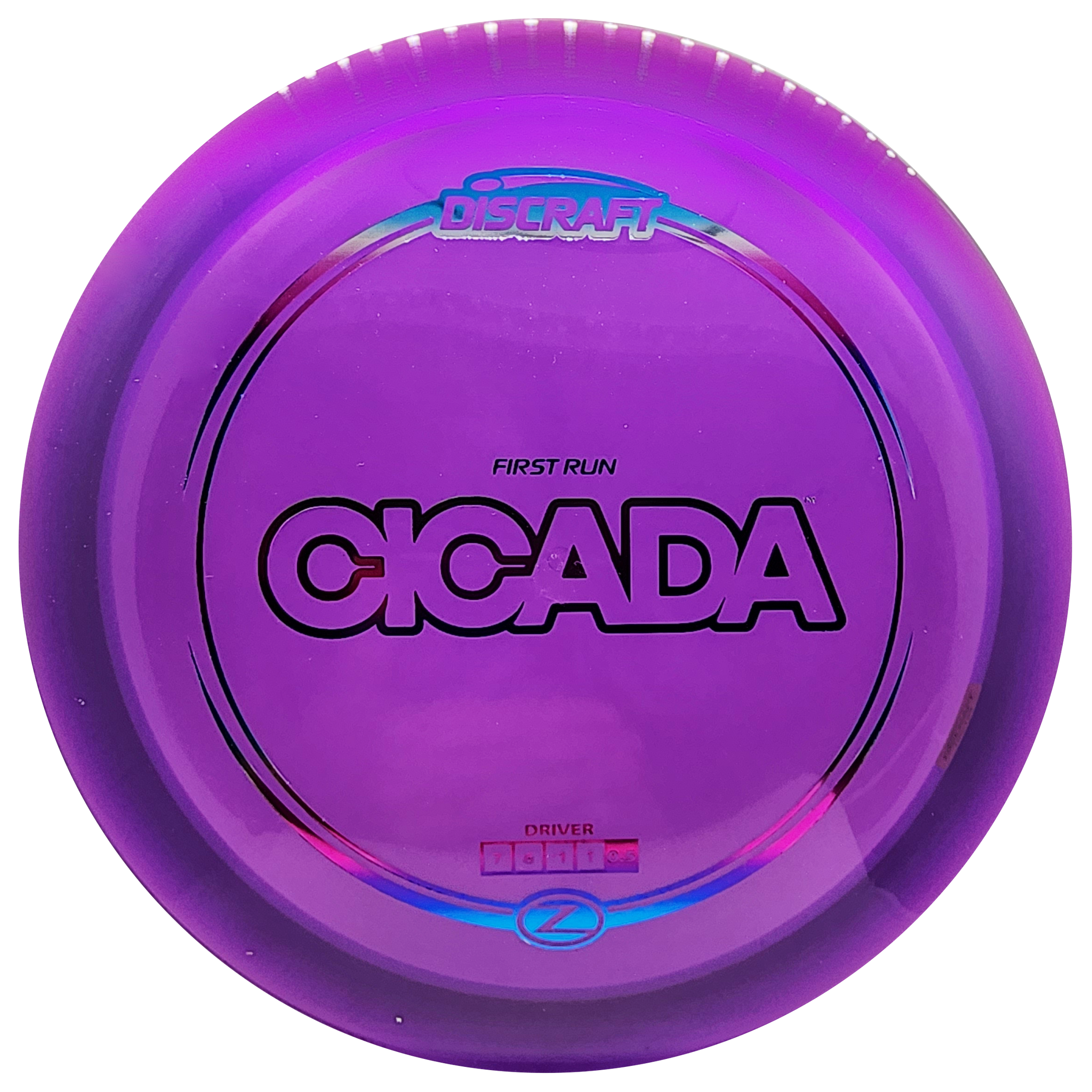 Discraft: First Run Z Cicada - Purple/Blue/Pink/Silver