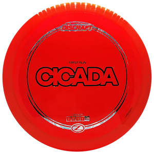 Discraft: First Run Z Cicada - Red/Silver