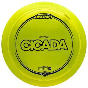 Discraft: First Run Z Cicada - Yellow/Blue