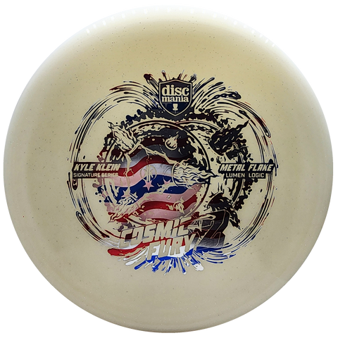 Discmania: Cosmic Fury 2 - Kyle Klein Signature Series Metal Flake Lumen Neo Logic - White/Flag