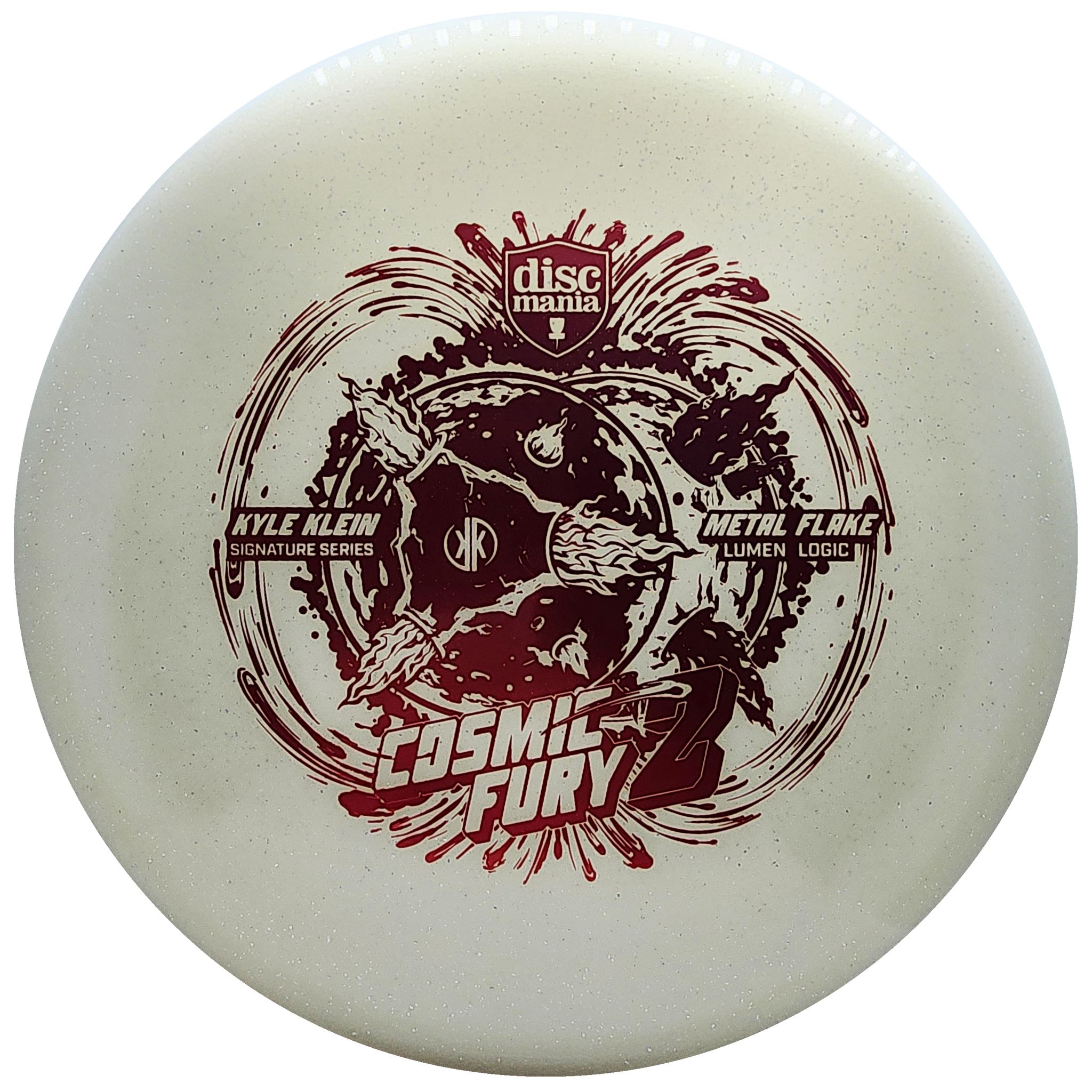 Discmania: Cosmic Fury 2 - Kyle Klein Signature Series Metal Flake Lumen Neo Logic - White/Red