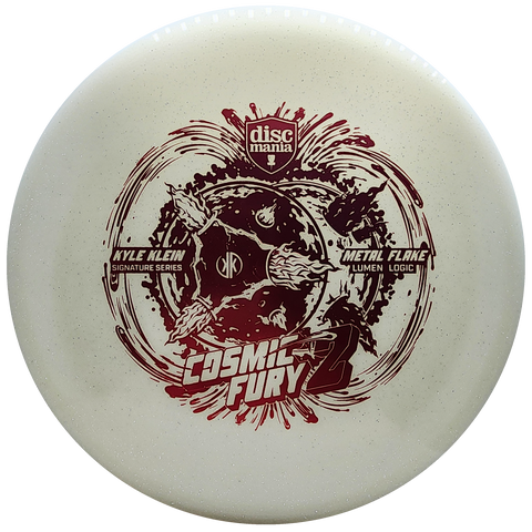 Discmania: Cosmic Fury 2 - Kyle Klein Signature Series Metal Flake Lumen Neo Logic - White/Red