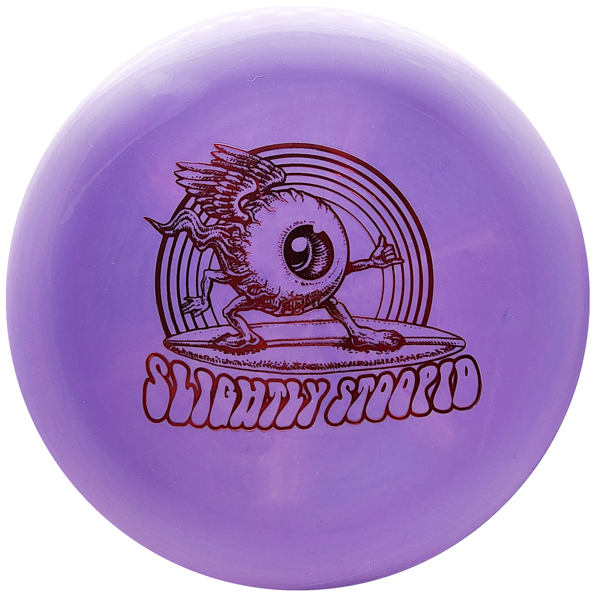 Discmania: D-Line P2 (Flex 2) - Slightly Stoopid Eyeball - Purple/Red