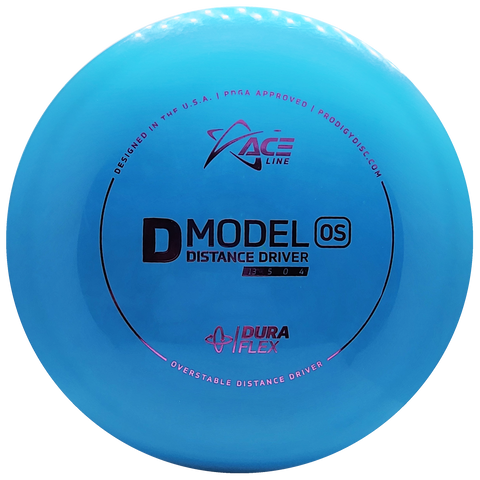 Prodigy: ACE Line D Model OS Distance Driver - DuraFlex Plastic - Blue/Purple