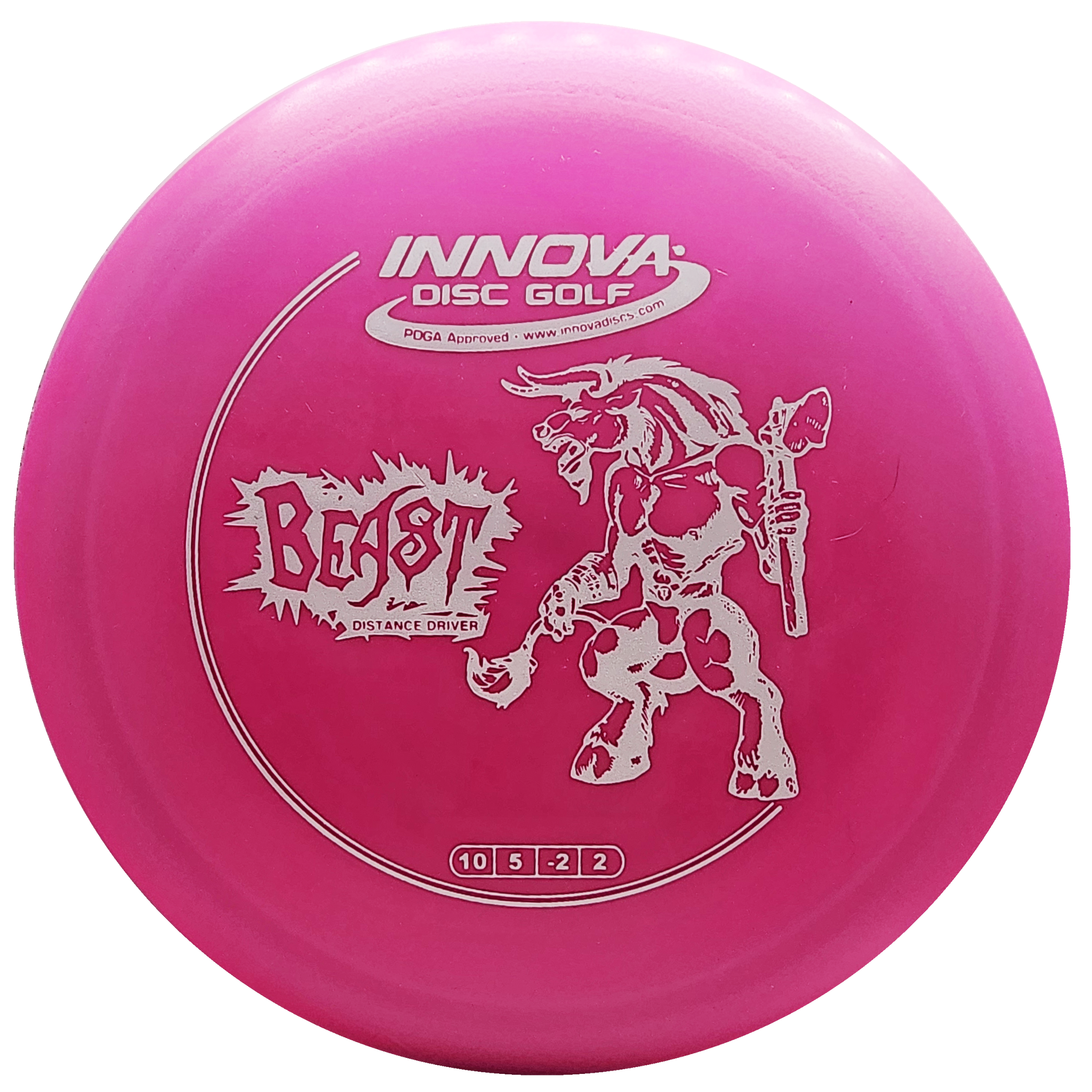 Innova: DX Beast Golf Disc - Pink/White