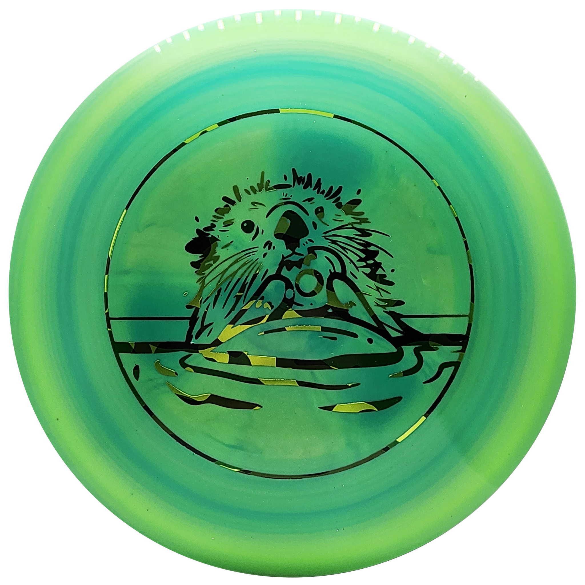 Discmania: Ella Hansen Shield Series Swirl S-Line FD (Mega Otter) - Green/Camo