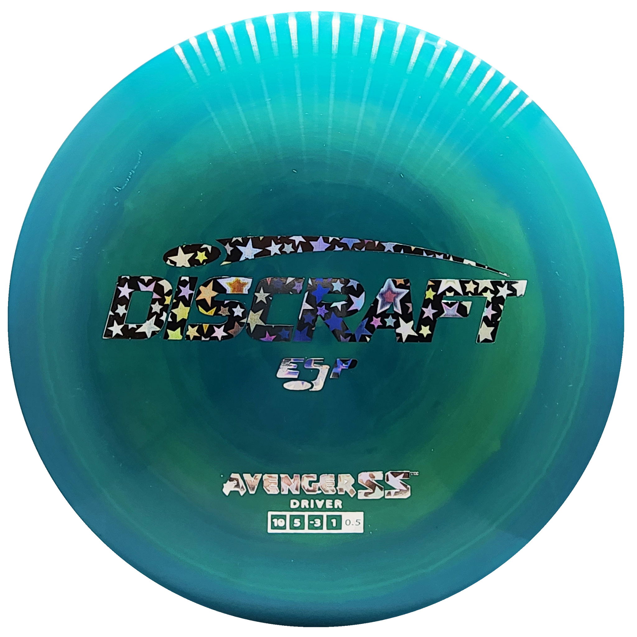 Discraft: ESP Avenger SS Distance Driver - Teal/Green/Silver