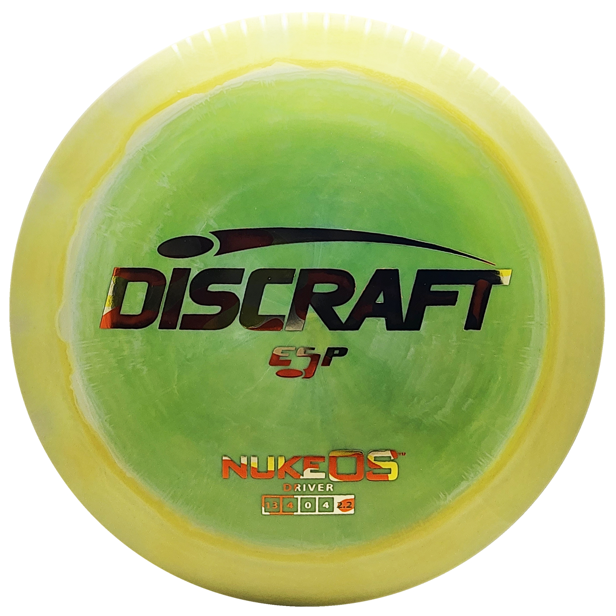 Discraft: ESP Nuke OS - Yellow/Green/Gold/Orange/Silver