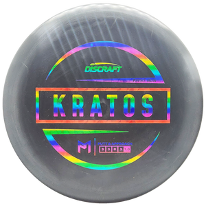 Discraft: First Run Paul McBeth Kratos - Black/Rainbow