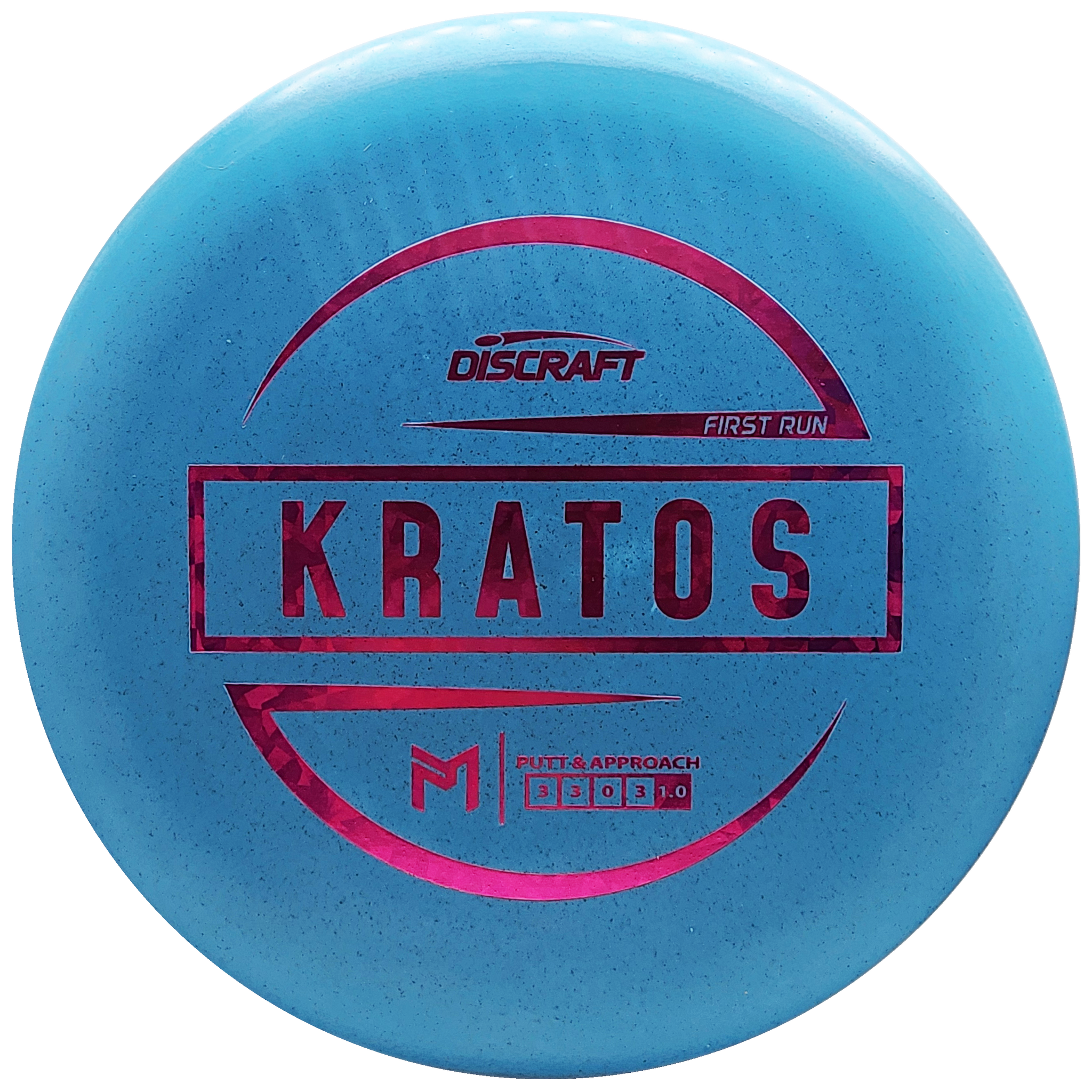 Discraft: First Run Paul McBeth Kratos - Blue/Pink