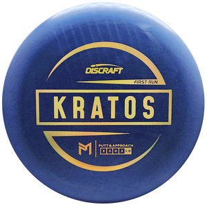 Discraft: First Run Paul McBeth Kratos - Periwinkle Blue/Gold