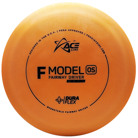 Prodigy: ACE Line F Model OS Fairway Driver - DuraFlex Plastic - Orange/Black