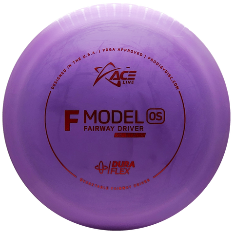 Prodigy: ACE Line F Model OS Fairway Driver - DuraFlex Plastic - Purple/Red