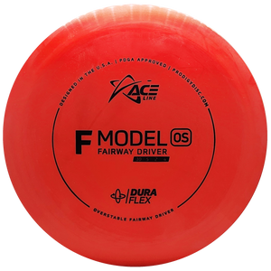 Prodigy: ACE Line F Model OS Fairway Driver - DuraFlex Plastic - Red/Black