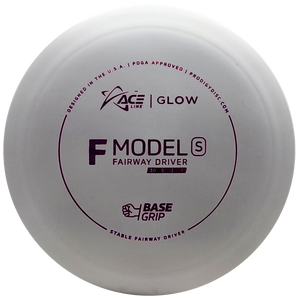 Prodigy: ACE Line F Model S Fairway Driver - BaseGrip GLOW Plastic - White/Pink