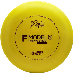 Prodigy: ACE Line F Model S Fairway Driver - DuraFlex GLOW Plastic - Yellow/Orange