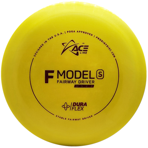 Prodigy: ACE Line F Model S Fairway Driver - DuraFlex GLOW Plastic - Yellow/Orange