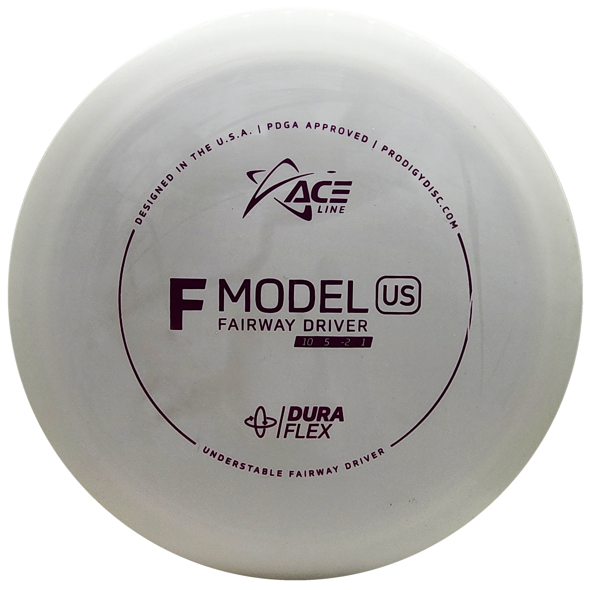 Prodigy: ACE Line F Model US Fairway Driver - DuraFlex Plastic - White/Pink