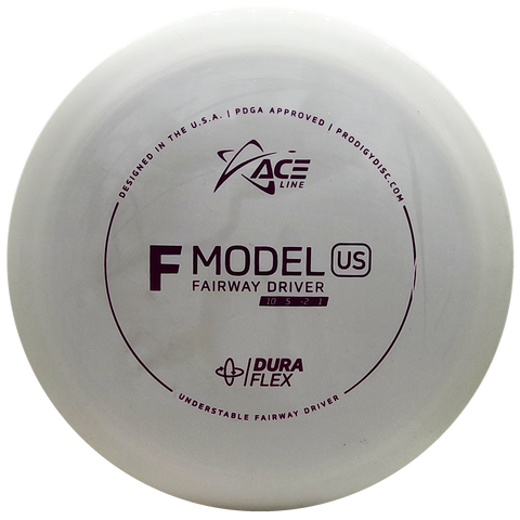 Prodigy: ACE Line F Model US Fairway Driver - DuraFlex Plastic - White/Pink