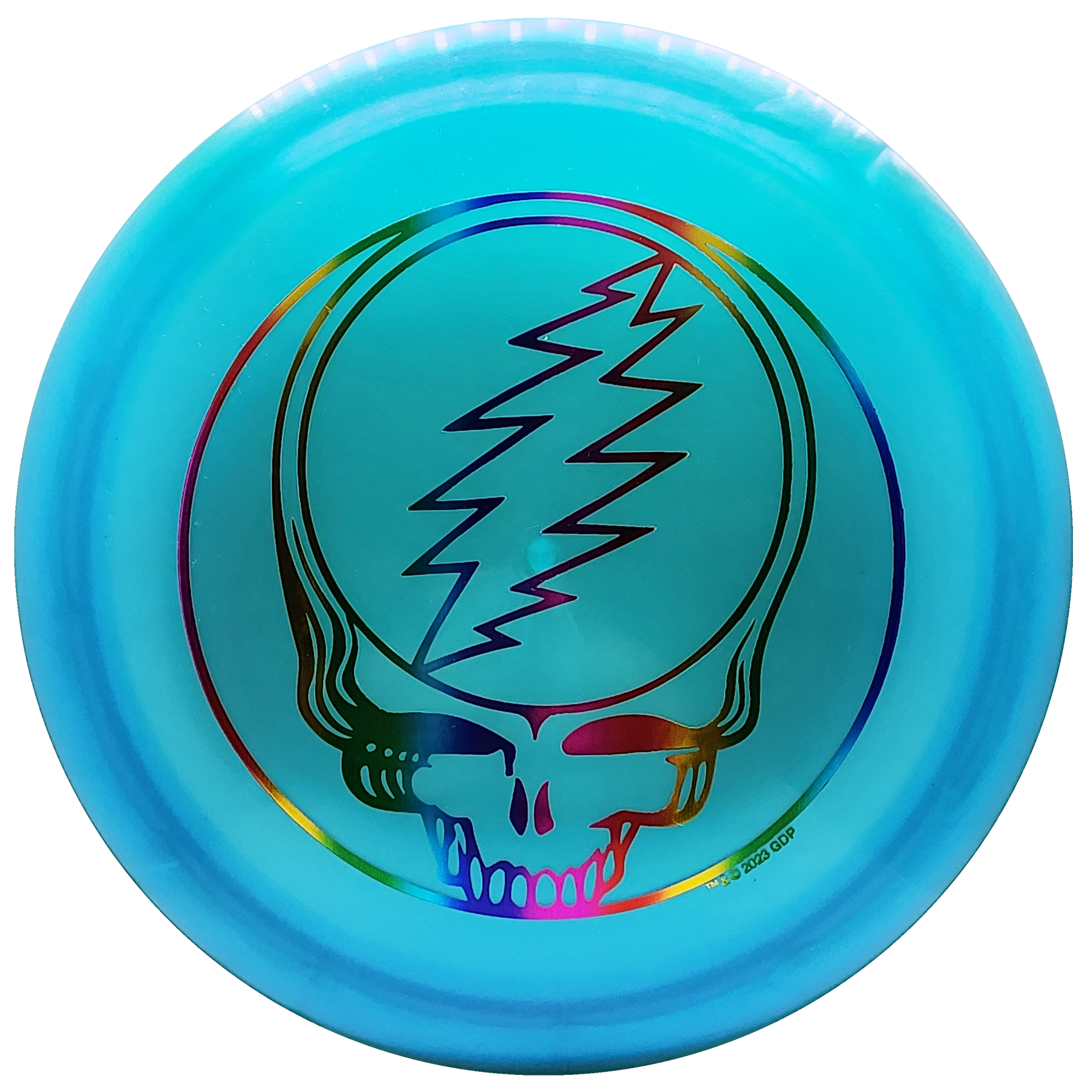 Discmania: Grateful Dead - Chroma C-Line FD (Steal Your Face) - Blue/Rainbow