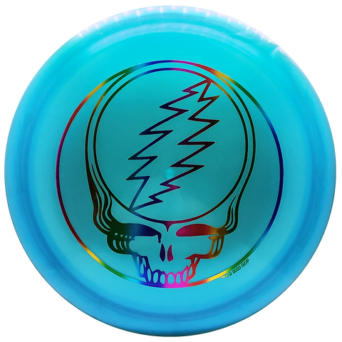 Discmania: Grateful Dead - Chroma C-Line FD (Steal Your Face) - Blue/Rainbow