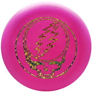 Discmania: Grateful Dead - Flex 1 D-Line P2 (Steal Your Face) - Pink/Gold