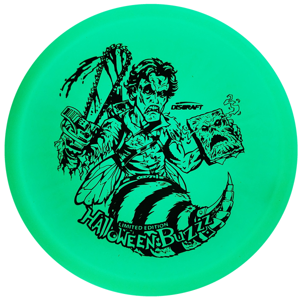 Discraft: Limited Edition 2023 Halloween Z Buzzz Nite Glo - White/Turquoise