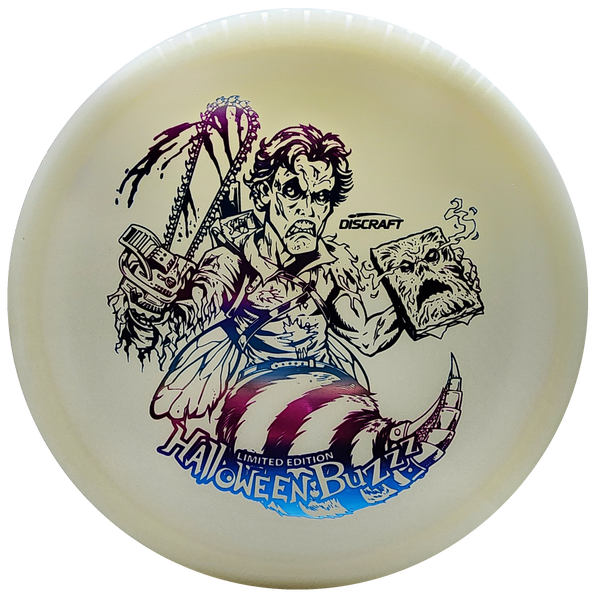 Discraft: Limited Edition 2023 Halloween Z Buzzz Nite Glo - White/Blue/Purple/Pink