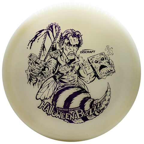 Discraft: Limited Edition 2023 Halloween Z Buzzz Nite Glo - White/Purple